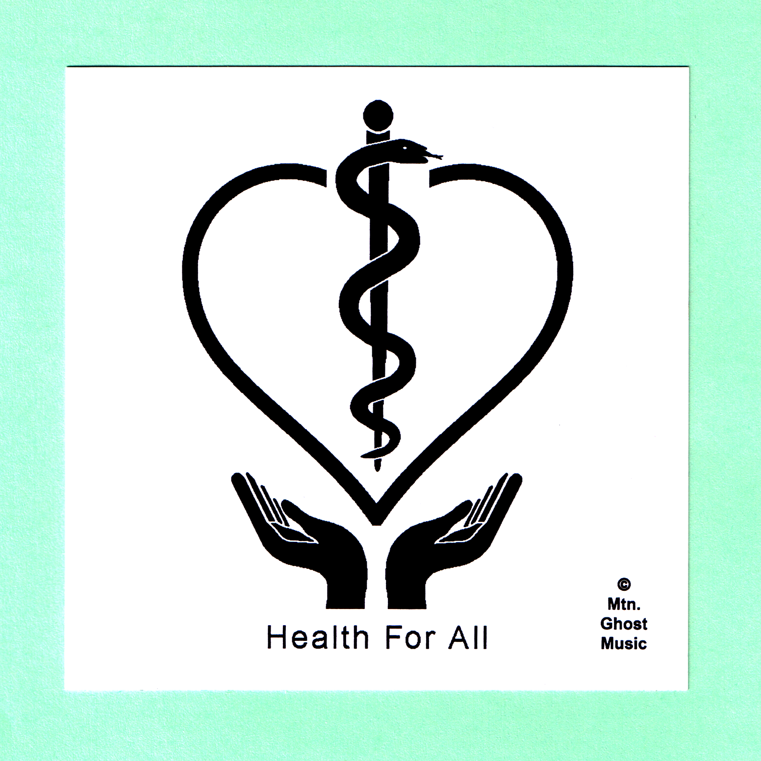 "Health For All" - Song Sticker by MOUNTAIN GHOST